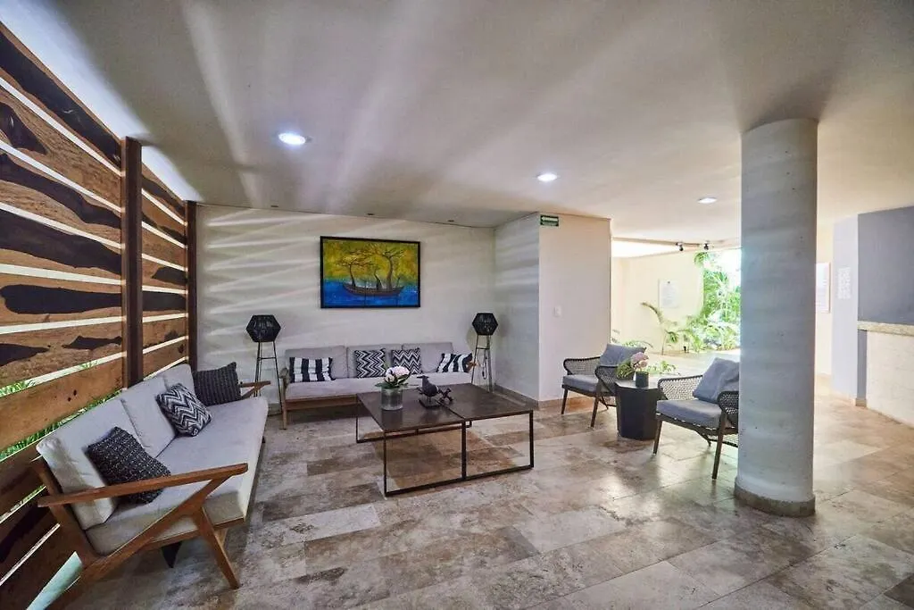 Zen Oasis Swim Up Condo Pool W Tiki Hut Bar + Gym Tulum Apartment