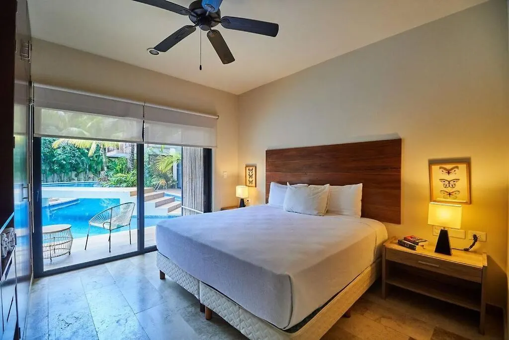 Apartment Zen Oasis Swim Up Condo Pool W Tiki Hut Bar + Gym Tulum Mexico