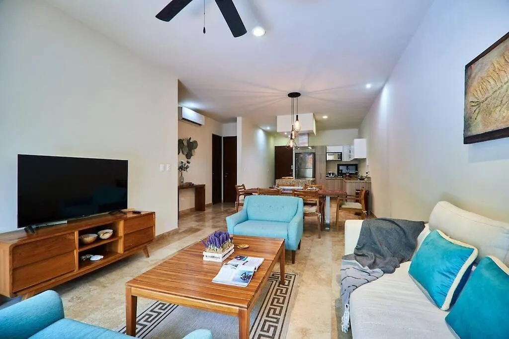 Zen Oasis Swim Up Condo Pool W Tiki Hut Bar + Gym Tulum